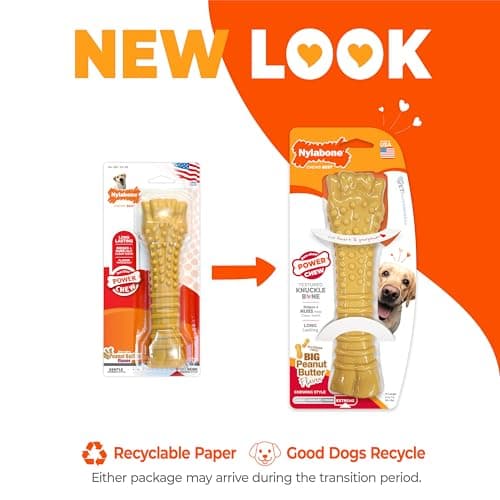 Nylabone Jouet à Mâcher Résistant Dura Os Extrême Arôme Beurre de Cacahuètes pour les très Gros Chiens + 23 kg - Image 4