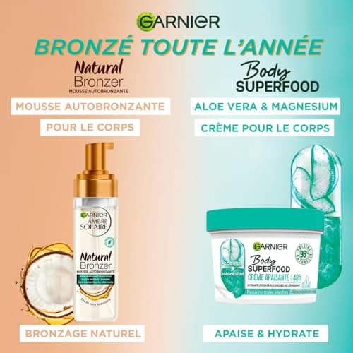 Garnier Skin Active - Lot De 3 Masques Tissu - Hydratation, Éclat & Anti-Fatigue - Glycérine, Menthol, Acide Hyaluronique & Vitamine C - Vegan & Cruelty Free - 2 Masques Visage & Patchs Yeux - Image 4