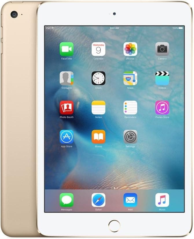Apple iPad Mini 4 64GB Wi-Fi - Gold (Refurbished) - Image 1