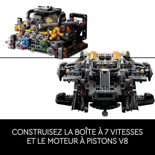 LEGO Technic McLaren P1 Hypercar Model Kit for Adults - Gift Idea for Car Enthusiasts - Reduced Scale Collector's Item - Racing Car Replica 42172 - Image 5