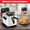 Tefal Semi-professional electric fryer, capacity 4 L, Up to 4 people, patented oil filter, cold zone, control window, digital timer, adjustable thermostat, Filtra Pro FR516070 - Image 7