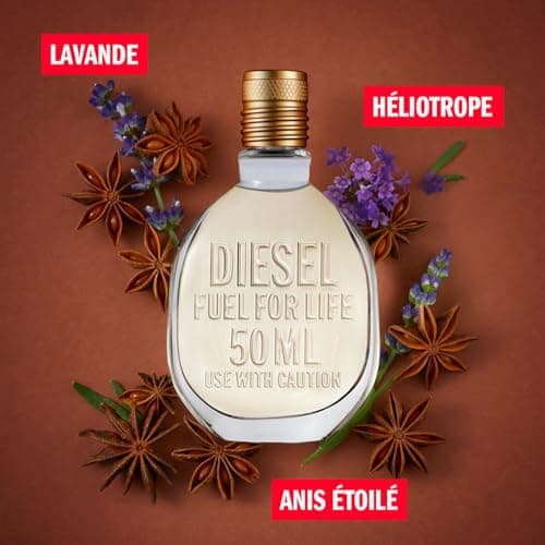 Diesel Fuel for Life, Eau de Toilette Pour Homme en Spray Vaporisateur, Parfum Sensuel, 125 ml - Image 4