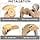 GEEKRIA Wooden Headphone Stand for Supra-Ear Headphones, Wall Mount for Earphone Hook, Headphone Holder Compatible with Sony WH-1000XM4 WH-1000XM3 Bose QC45 QC35 Headphones - Image 7