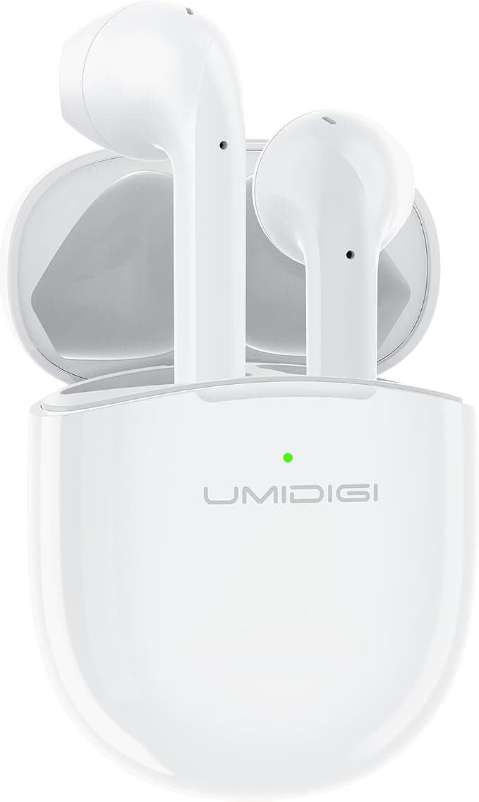 UMIDIGI Wireless Bluetooth Earbuds, Airbuds In-Ear Earbuds, ENC Wireless Earbuds, Smart Touch Auto Pairing, Quick Charging, 24 Hours Battery Life - Image 1