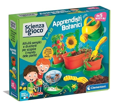 Clementoni Science & Jeu Lab - Botanical Apprentices, Science Game for Children 5+ Years, Plant Kit to Grow in Botanical Garden, Made in Italy, Italian Language, 19381 - Image 2