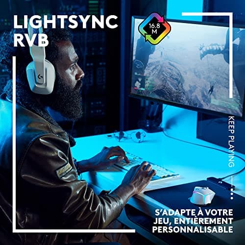 Logitech G G502 X PLUS LIGHTSPEED Wireless RGB Gaming Mouse - Optical Mouse Hybrid Buttons LIGHTFORCE, LIGHTSYNC RGB, Hero 25K Gaming Sensor, Compatible with PC - MacOS/Windows - Black - Image 6