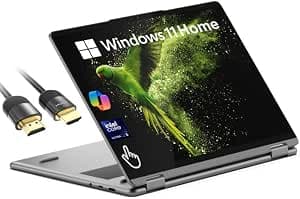 Lenovo Yoga 7i 2-in-1 Laptop 16" 2K Touchscreen AI Copilot+ PC - Intel Core Ultra 5, 16GB DDR5, 512GB SSD, Wi-Fi 7, Thunderbolt 4, Backlit KB, Fingerprint, PDG HDMI Cable, US Version KB, Win 11 Home