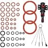 Philips Saeco Automatic Coffee Machine Gaskets 45 Pieces and 5 Cleaning Kits for Philips Saeco Coffee Machine, Accessories for Holder Valve, Steam Valve - Image 3