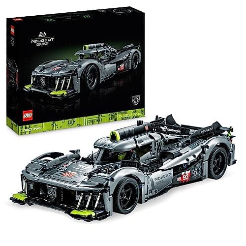 LEGO 42156 Technic Peugeot 9X8 24H Le Mans Hybrid Hypercar, Maquette de Voiture de Course Niveau Avancé, à l'Échelle 1:10, Sport Automobile à Collectionner pour Adultes - Image 2