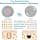 MYCARBON Electric Facial Cleansing Brush Two-Way Microcirculation IPX7 Waterproof 2 Speeds Facial Exfoliating Brush Silicone Rotating Brush for Deep Cleansing Face – White - Image 3