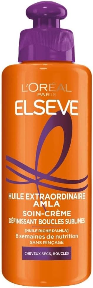 L'Oréal Paris Elseve Defining Care Cream - For Curly Hair - Extraordinary Oil - 200 ml - Image 1
