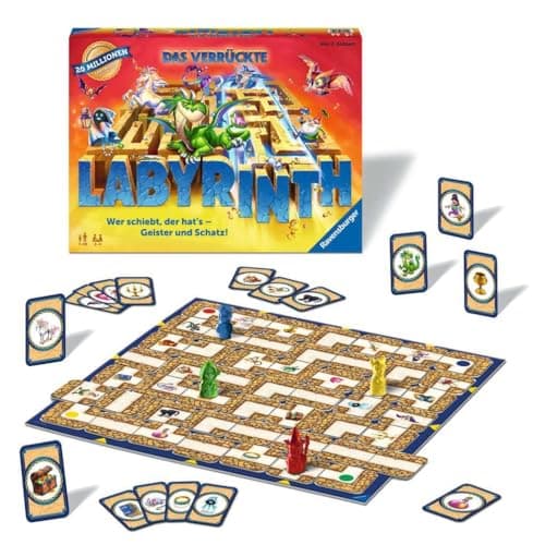 Ravensburger Family Game 26955 The Mad Labyrinth Classic Board Game for 2 4 People 7 Years Old - Image 4