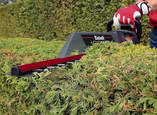 Einhell Electric Hedge Trimmer GC-EH 6055/1, Black/Red, 600 W - Cut 55 cm - Image 4