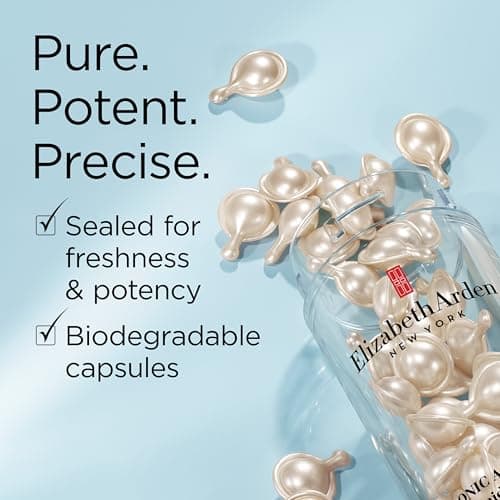 Elizabeth Arden - Hyaluronic Acid Capsules + Peptides and Ceramides, Hydrating and Plumping Serum, Silky and Light Formula for Smoother, More Bounced Skin, for All Skin Types - Image 8