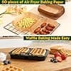 Air Fryer Silicone Mould For Ninja Foodi MAX Dual Zone Air Fryer AF400EU 9.5L/Cosori 8.5L 10L/Russell Hobbs 9L, Air Fryer Accessories With Rack Racks, Cake Mould, Bread Pan - Image 8