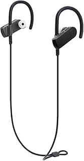 Audio-Technica ATH-SPORT50BTBK SonicSport Écouteurs intra-auriculaires sans fil Bluetooth Noir