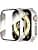 Diruite 2 Pieces Case for Apple Watch SE 3/2/1 /Series 6 5 4 40 mm Hard PC Material Ultra Thin Tempered Glass Screen Case, Star Colour, 40 mm - Image 2