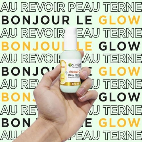 GARNIER Skin Active - 2-in-1 Radiance Booster Cream Serum - 72h Hydration & Radiance - SPF 25 - Vitamin C & Citrus - Vegan & Cruelty Free - Dull Skin In Need Of Radiance - 50 ml - Image 7