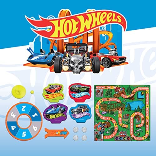Lisciani - Hot Wheels - Speed Race Game - Goose Game from 5 Years - Classic Board Game for 2 to 4 Players - Race Theme - Stimulates Logic, Memory and First Calculations - Dynamic Game - Image 5