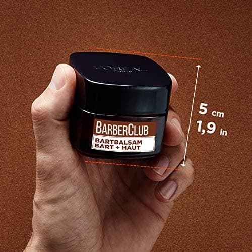 L'Oréal Men Expert Baume à Barbe + Peau pour Hommes, Aide à la Croissance Saine de la Barbe, Soin de la Barbe pour Homme avec Huile Essentielle de Bois de Cèdre Barber Club, 1 x 50 ml - Image 8