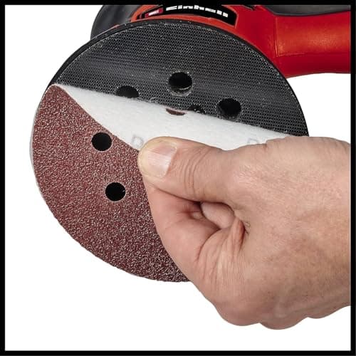 Einhell Orbital sander TC-RS 425 E (425 W, Ø 125 mm, max. speed 26,000 oscillations/min) Comes with 3 sanding sheets - Image 6