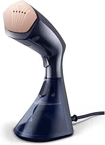 Philips Domestic Appliances GC810/20, Portable Steam Cleaner, Black, Pink, 1600 W, 0.23 liters