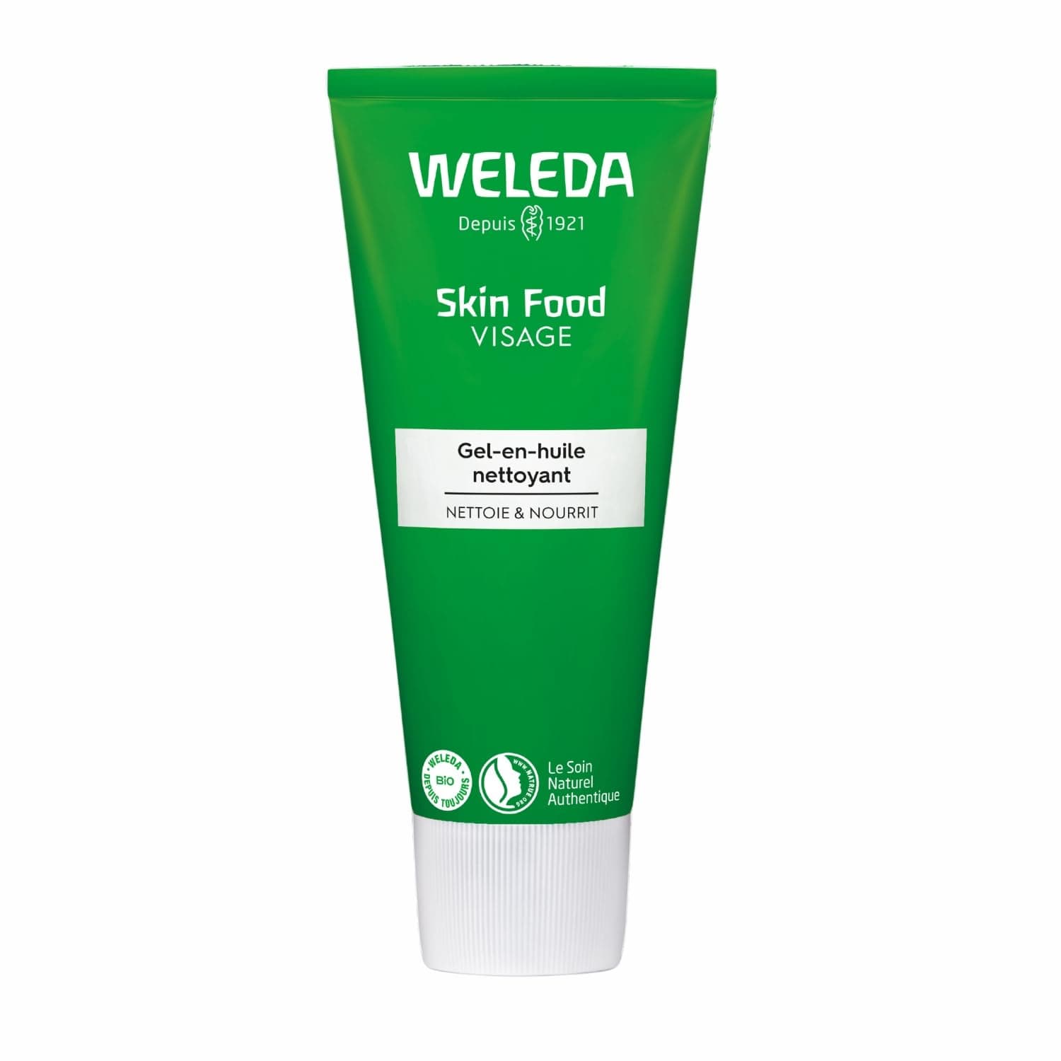 WELEDA - Skin Food Gel-en-huile nettoyant - Pour les peaux sèches - Nettoie en douceur et élimine impuretés et maquillage - NATRUE* - Vegan*** - 75 ml - Image 9