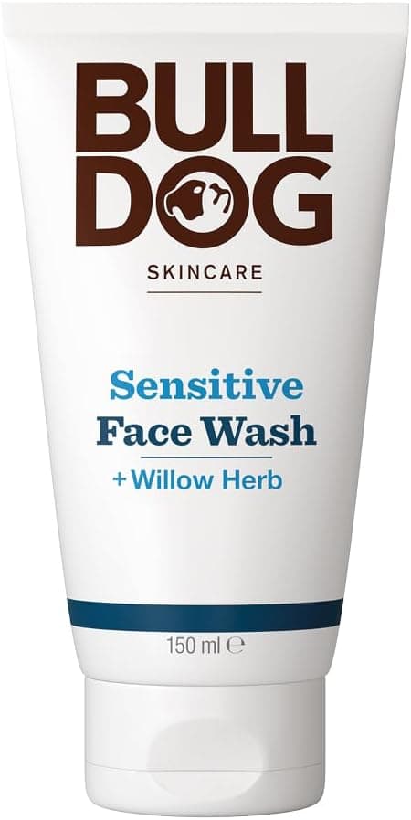 BULLDOG Soin de la peau pour homme | Gel nettoyant sensible | Moisturising & Soothing Face Cleansing | 150 ml