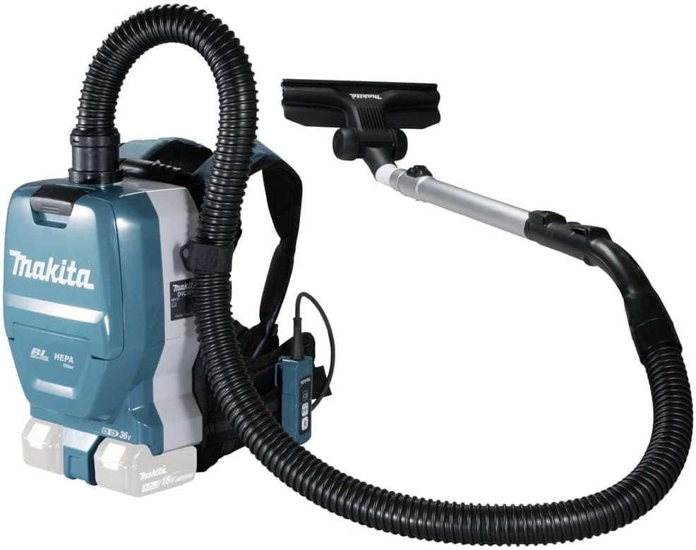 Makita DVC261ZX15 Aspirateur à Dos sans Fil 2 x 18 V - Image 1