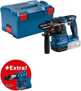 Bosch Professional 18V System perforateur sans-fil GBH 18V-22 (SDS plus, idéal pour percer des trous de 6 à 10 mm, KickBack Control et Vibration Control, GDE 18V-12, L-BOXX)