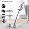 Brosse High Torque pour Dyson V15 V11 V10 V8 V7, Anti-Enchevêtrement Brosse, Motorisée Brosse pour Dyson, Aspiration Réglable, Remplace la Pièce No.970100-05 & 970100-04 - Image 3