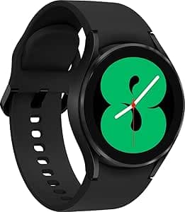 Samsung Galaxy Watch4 Bluetooth, 40 mm, Black - Smart Watch, Health Monitoring, Wellness, Sports, BMI, ECG, Long Life Battery - FR Version