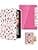 MoKo Case for Kindle Paperwhite(12th Gen 2024) & Kindle Colorsoft 2024/2025 1st Gen Case, Ultra Clear Soft Flexible TPU Back Case Cover with Wrist Strap & Alarm Clock/Sleep, Spring Pink - Image 3