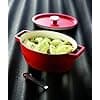 Pyrex - SlowCook - Oval Cast Iron Casserole Dish Suitable for All Heat Sources Including Induction Diameter 29 cm - Image 7