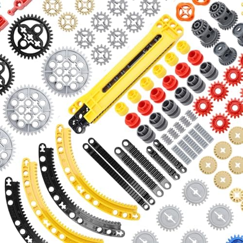 Technic Parts for Lego 213 Pieces Gearbox Gear and Axle Parts DIY Technic Vehicle Parts Compatible with Consumer Brands on the Market - Image 4