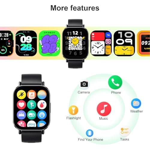 XIAOMI Redmi Watch 5 Active, 2.0 Inch LCD Display, 18 Days Battery Life, Bluetooth Calls, 5ATM Waterproof, Health Tracking (Cardiac, SPO₂, Sleep), Over 140 Sports Modes, Black - Image 7