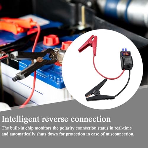Car Battery Starter, Vehicle Starter Battery - Booster 650A Reverse Protection for Car, Truck, SUV, Camper, Boat, Snowmobile, Golf Car - Image 7