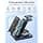 seacosmo 3 in 1 Induction Charger for Samsung S25/S24/S23/S22 Plus/Ultra/Z Flip/Z Fold 7/5/3, Wireless Charger for Galaxy Watch 8/7 Pro/5/4/Active, Galaxy Buds Charging Station - Black - Image 3