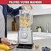 Magimix Blender Power Blender Professional 5XL Connect - Chopper, Smoothie Blender, Soup Mixer, Multi-Function Chopper - Glass Bowl - Chrome - Image 5