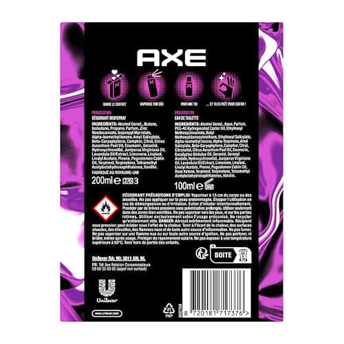 Axe Coffret Homme - Provocation - 1x Déodorant 200ml & 1x Eau de Toilette 100ml - Image 4