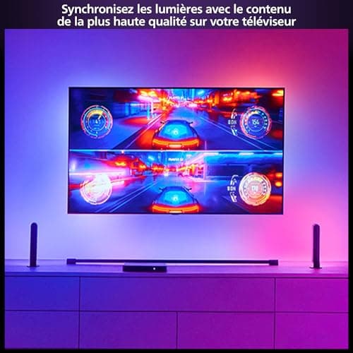 Philips Hue Play HDMI Sync Box 8K - Connected Box to Sync up to 10 Lights with Your Video Games, Movies and Music - Requires Philips Hue Bridge - Dolby Vision HDR10+ Compatible - Image 4