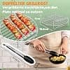 22CM Air Fryer Accessories for Philips 2000 Series 6.2L NA230, 7.2L, Ninja MAX PRO 6.2L AF180EU, Cosori Turbo Blaze 5.5L 6L 6.2L, 8PCS Reusable Silicone Mould Air Fryer Accessories, BPA Free - Image 7
