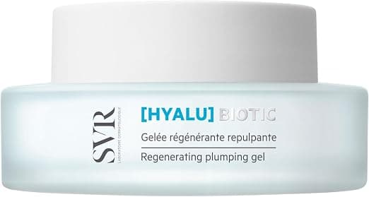 SVR – [HYALU] Biotic Plumping Regenerating Gel – Biotic Range – Intense Hydration and Plumping – For Dehydrated, Sensitive Skin – Hyaluronic Acid, Probiotics, Vitamin C – 50 ml - Image 1