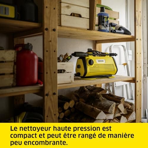Kärcher High Pressure K 3 Horizontal Plus, Pressure: Max. 120 Bar, Flow Rate: 380 l/h, Surface: 25 m²/h, Water Filter, Weight: 3.6 kg, Hose and High Pressure Gun, Lance, Rotabuse - Image 8