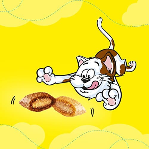 Dreamies Cat Treat Mix with Beef and Cheese - Crispy on the outside and creamy inside - 60g - Image 4