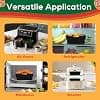 2 x Silicone Air Fryer Moulds, Foldable Flat for Accessories Aifryer Ninja Foodi Max Dual Zone 9.5L AF400EUCP AF400EU Ninja 9.5L Double Stack XL SL400EUCP SL400EU AF500EUCP 10.4L Basket - Image 8