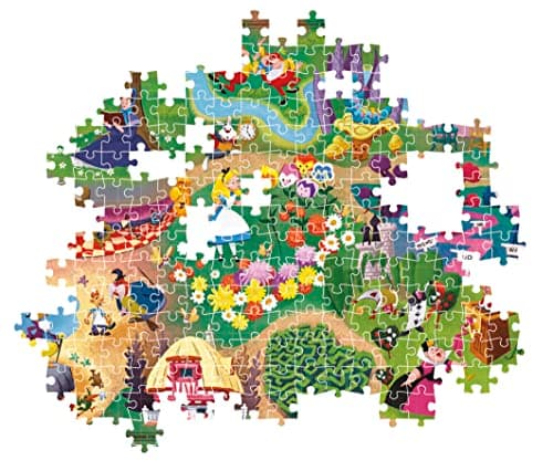 Clementoni Disney Maps Alice-1000 Pieces-Puzzle, Entertainment for Adults-Made in Italy, 39785 - Image 5