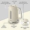 Breville Bold VKT223 Electric Kettle Vanilla 1.7 Litre 3 kW Fast Boiling Cream Chrome Silver [VKT223] - Image 6
