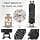 Kindle Hand Strap, for 6-8 inch Kindle eReaders/Fire Tablet, Lightweight Elastic Halteband, Finger Stand for Kindle/Kobo/Sony, Black + 50 Read Stickers - Image 4
