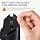 KWMobile Non-Slip Band Compatible with Razer Basilisk X Hyper Speed - PU Leather Gaming Mouse - Black - Image 4